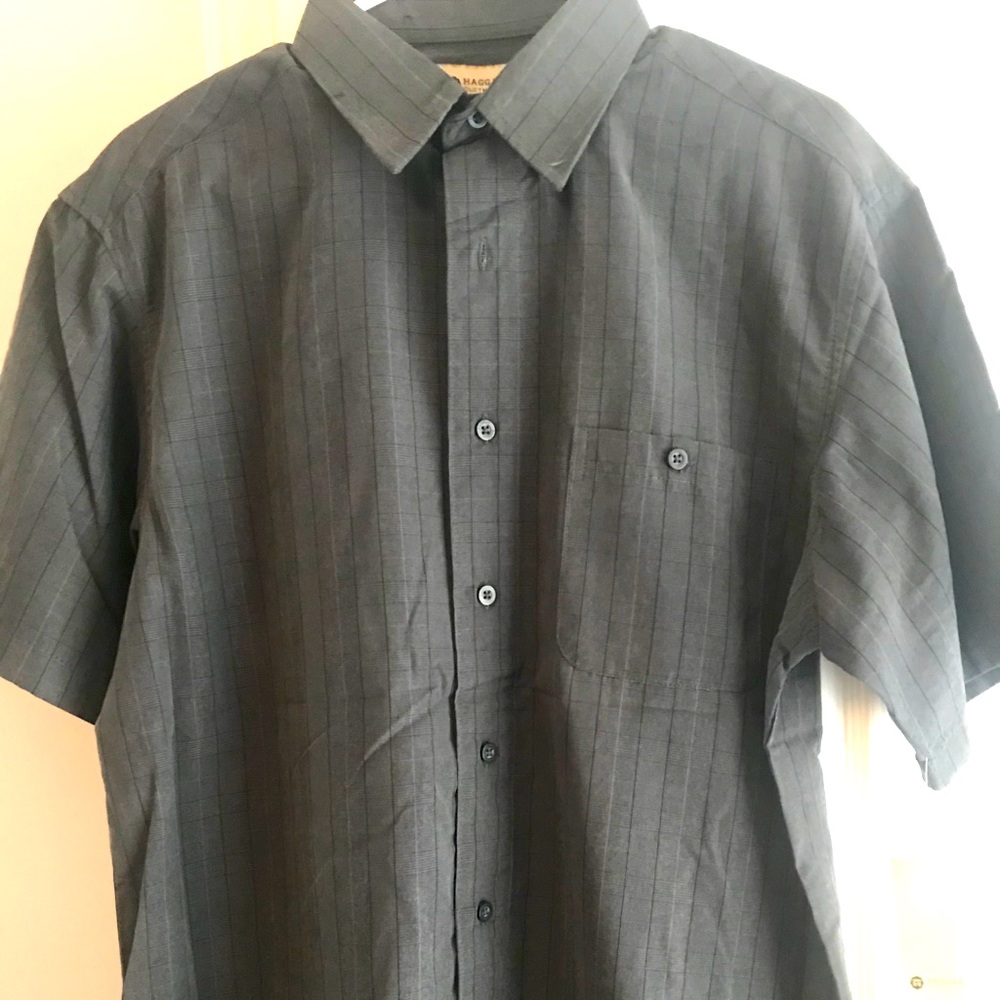 Haggar men’s button down short sleeve